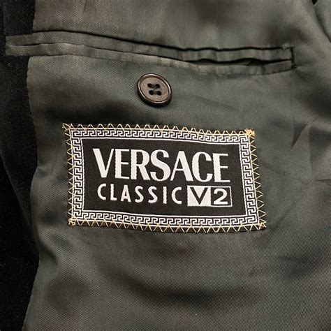 versace classic v2 price|vintage versace blazer.